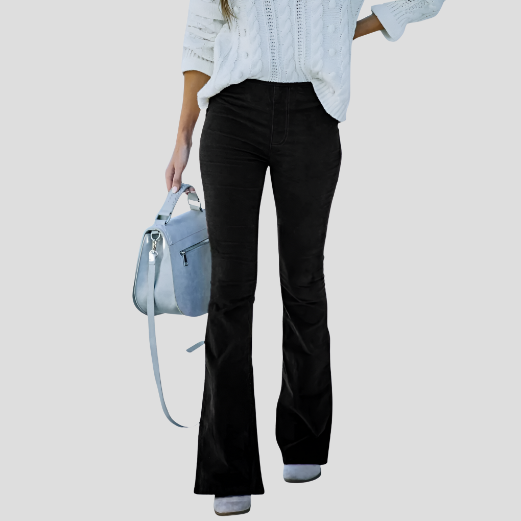 Women’s High Waist Vintage Corduroy Pants