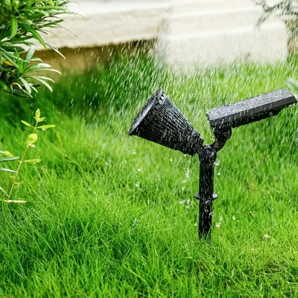 Weather‑Resistant Solar Floodlight Adjustable LED for Pathways