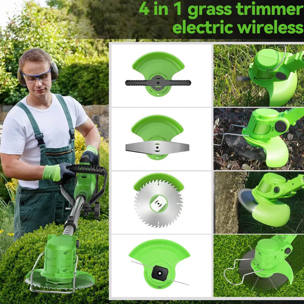 Adjustable 24V Cordless Grass Trimmer for Easy Lawn Care