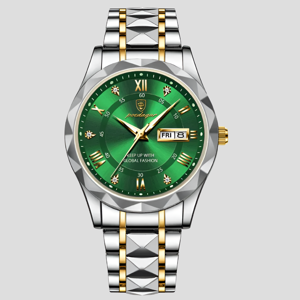 Everyday Business Wear Luxury Men’s Stainless Steel Watch