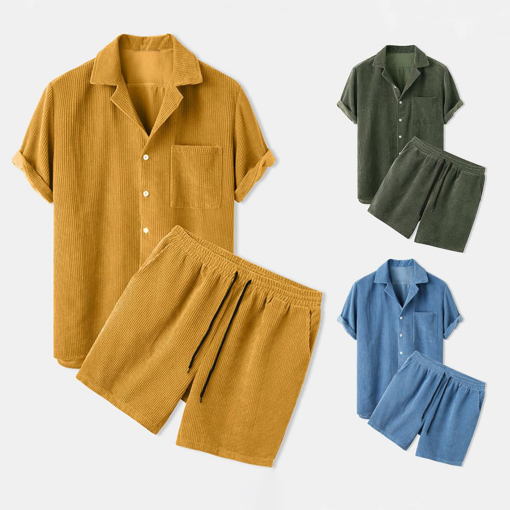 Two-Piece Summer Set for Men comfortable Comfort Designed for Summer Days