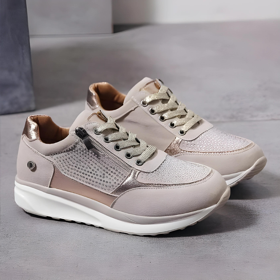 Cushioned Arch-Support Sneakers for Women