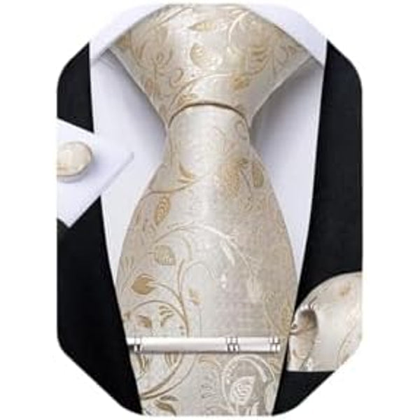 Men's paisley tie set – elegant accessories for weddings & events