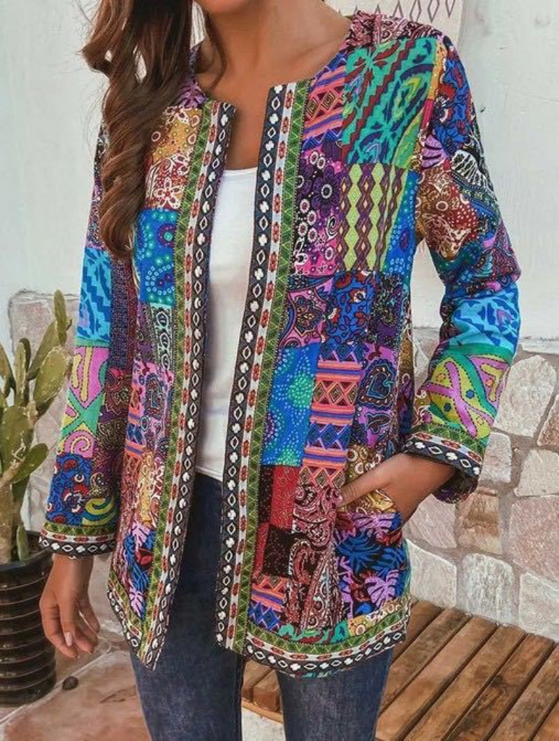 Retro-Inspired Knitted Cardigan – Timeless Elegance for Women