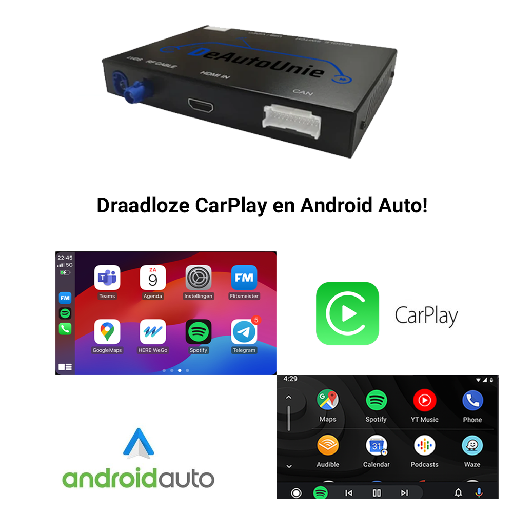 BMW | Wireless CarPlay & Android Auto Module | Plug & Play