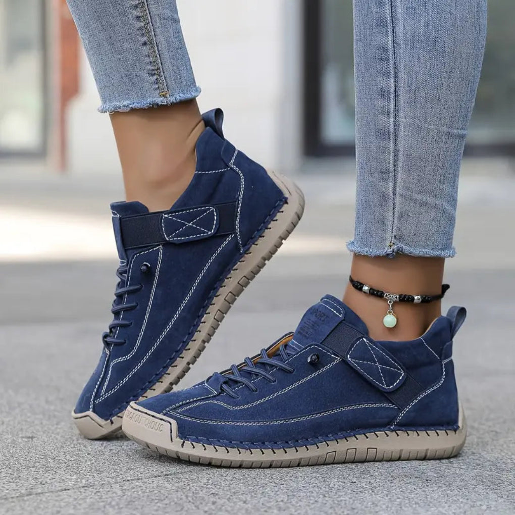 Women’s Casual Sneakers with Hook & Loop Closure
