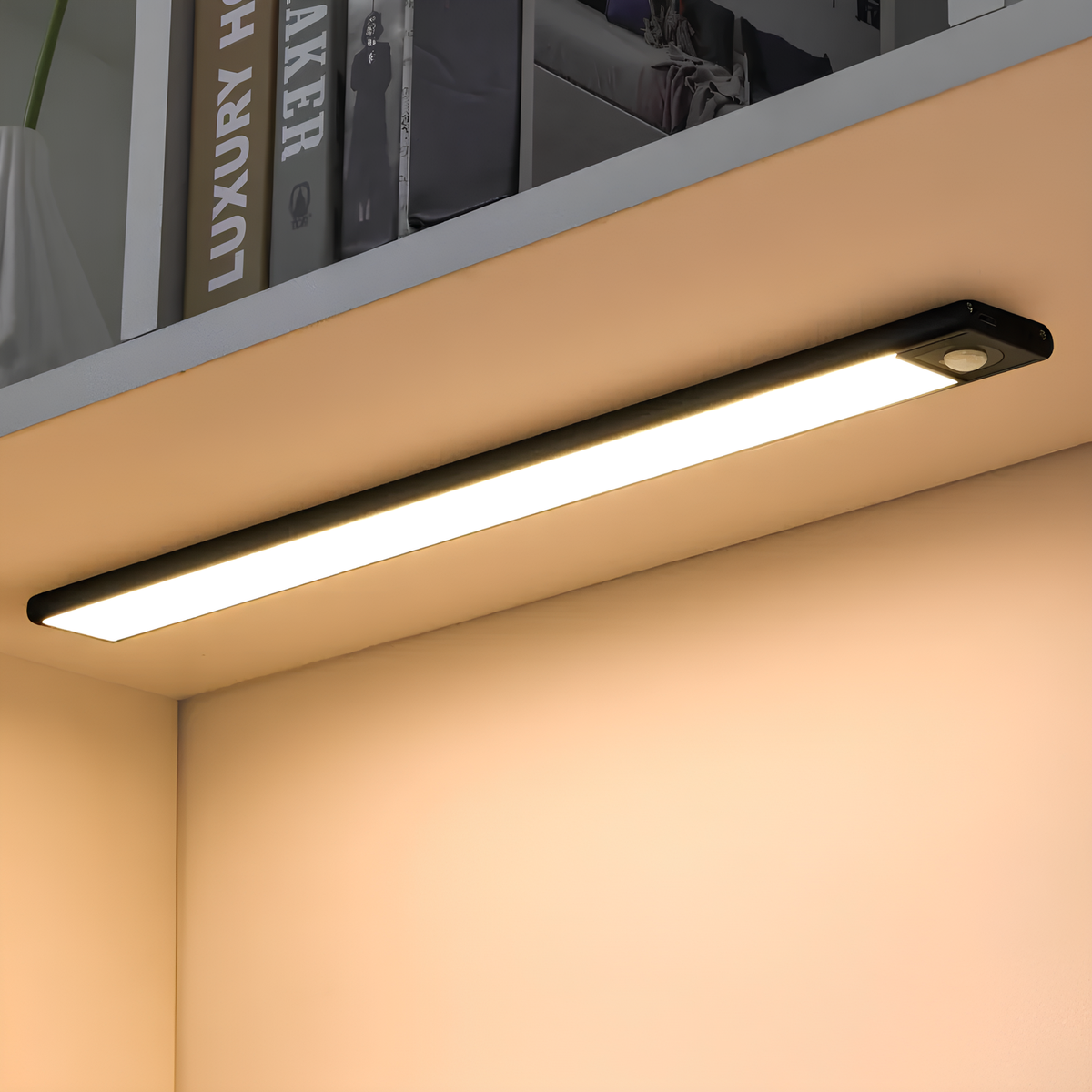 Wireless Rechargeable Light Bar Motion-Activated LED for Indoor Use