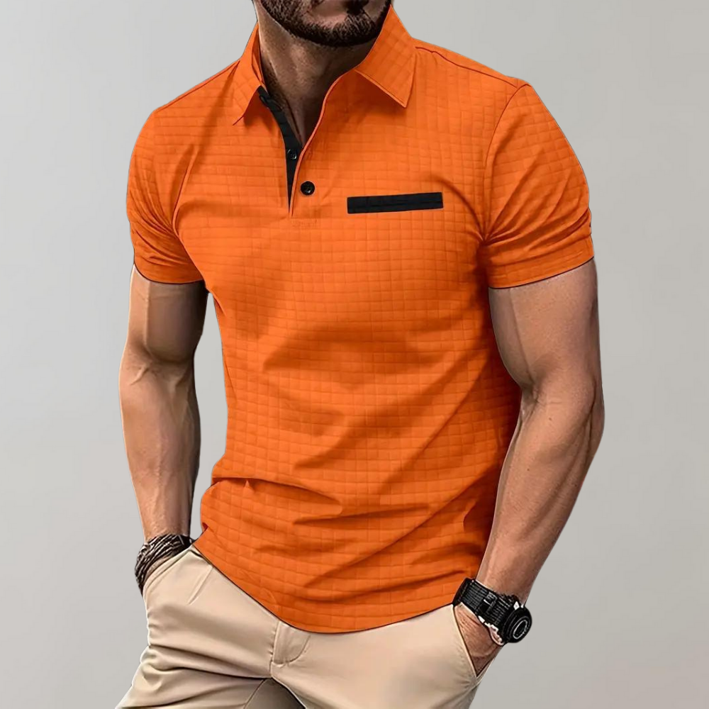 Slim-Fit Men's Polo Shirt Comfortable & Stylish