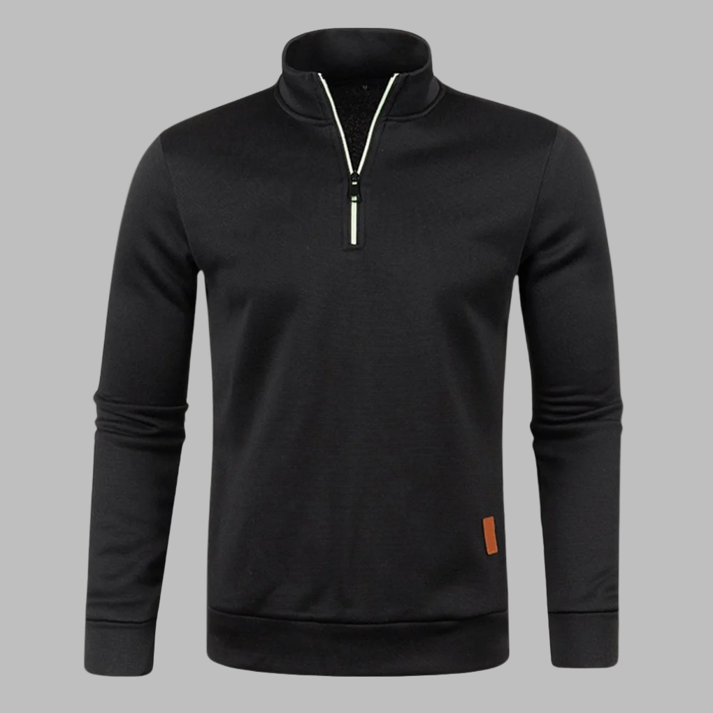Men's Summer Sweater with Zipper