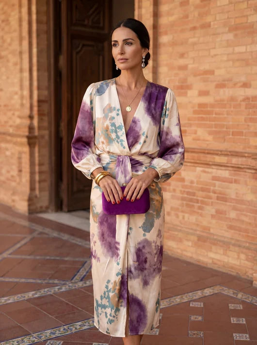 Liora™ | Elegant 2-Piece Blouse and Skirt Set