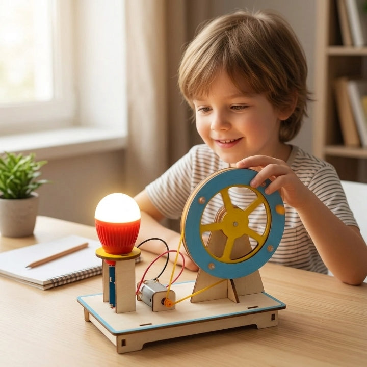 Wooden STEM Building Kit for Children Aged 8+, Choose from 8 Models