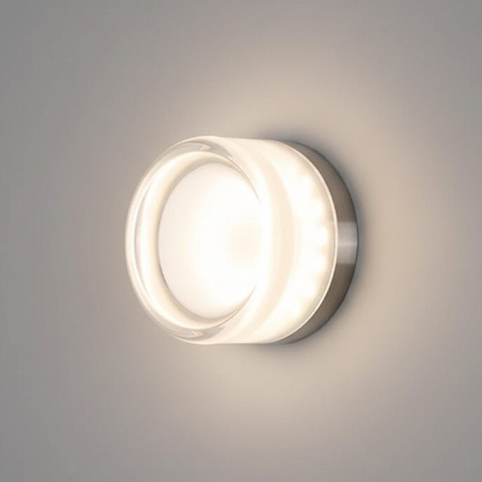 Nordic Round Wall Light – Modern LED Wall Lamp for Bedroom and Hallway