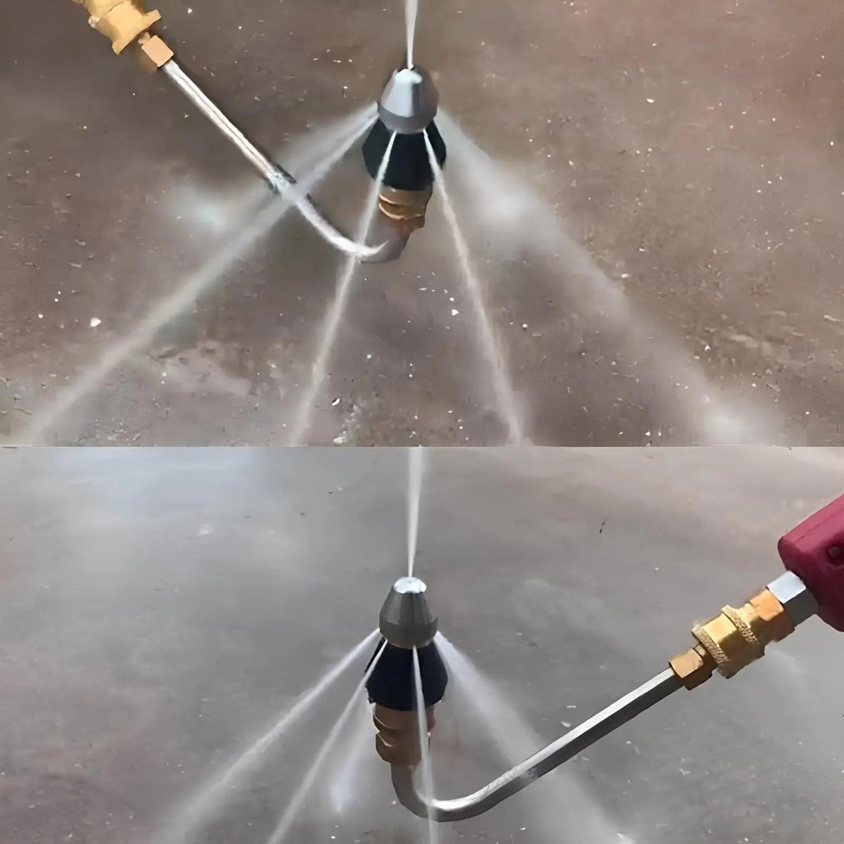High-Pressure Water Jet Nozzle for Drain Cleaning - Chemical-Free