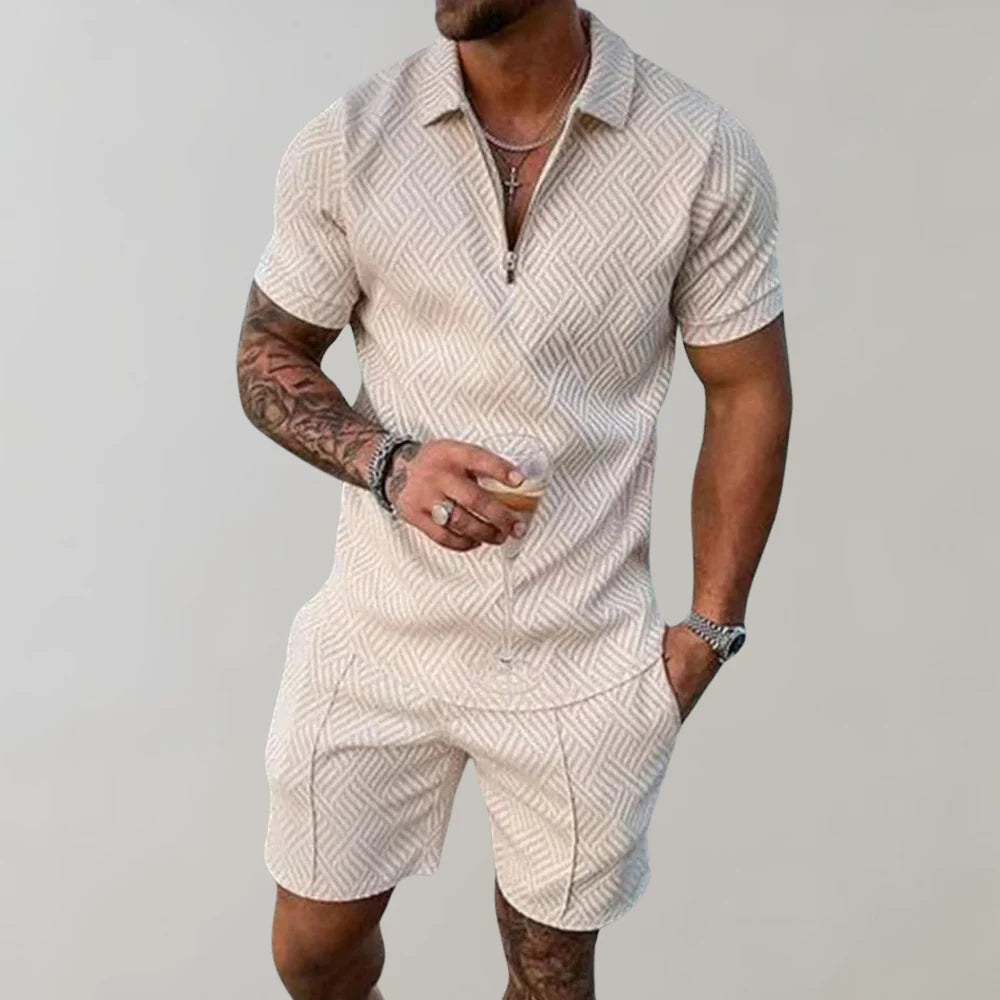 Two-Piece Summer Set for Men comfortable Comfort Designed for Summer Days