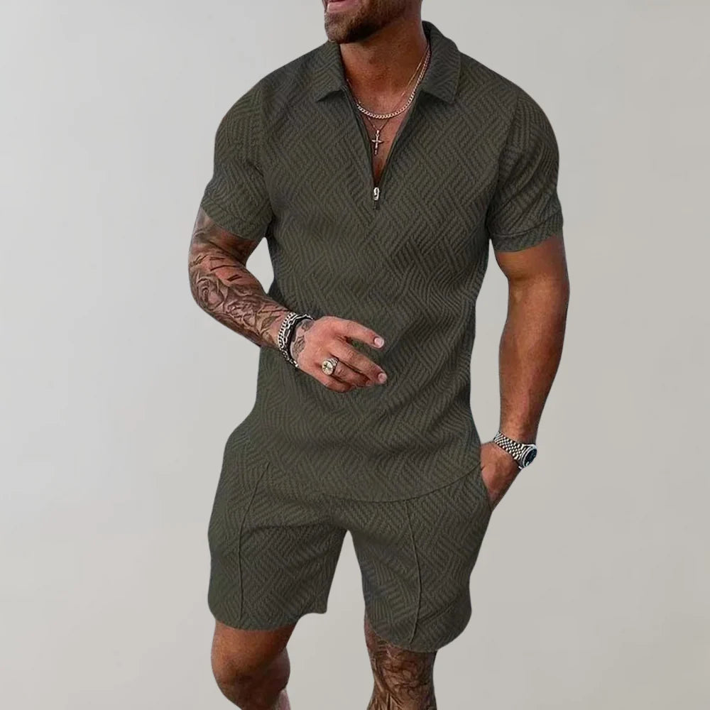 Two-Piece Summer Set for Men comfortable Comfort Designed for Summer Days