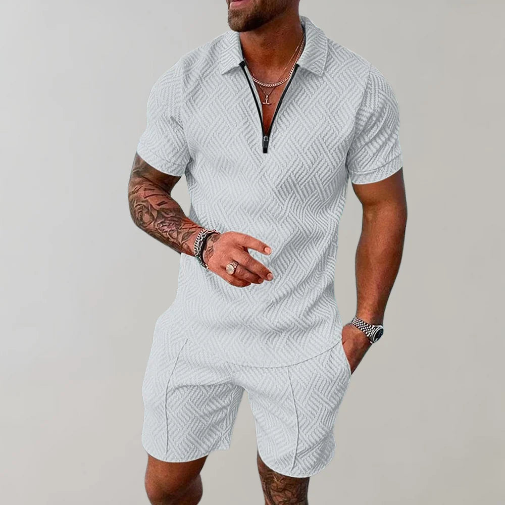 Two-Piece Summer Set for Men comfortable Comfort Designed for Summer Days