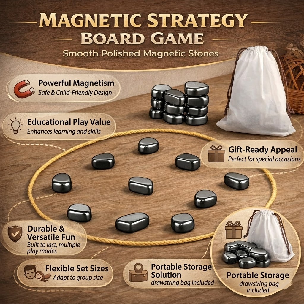 Interactive Magnetic Board Game for Focus and Learning