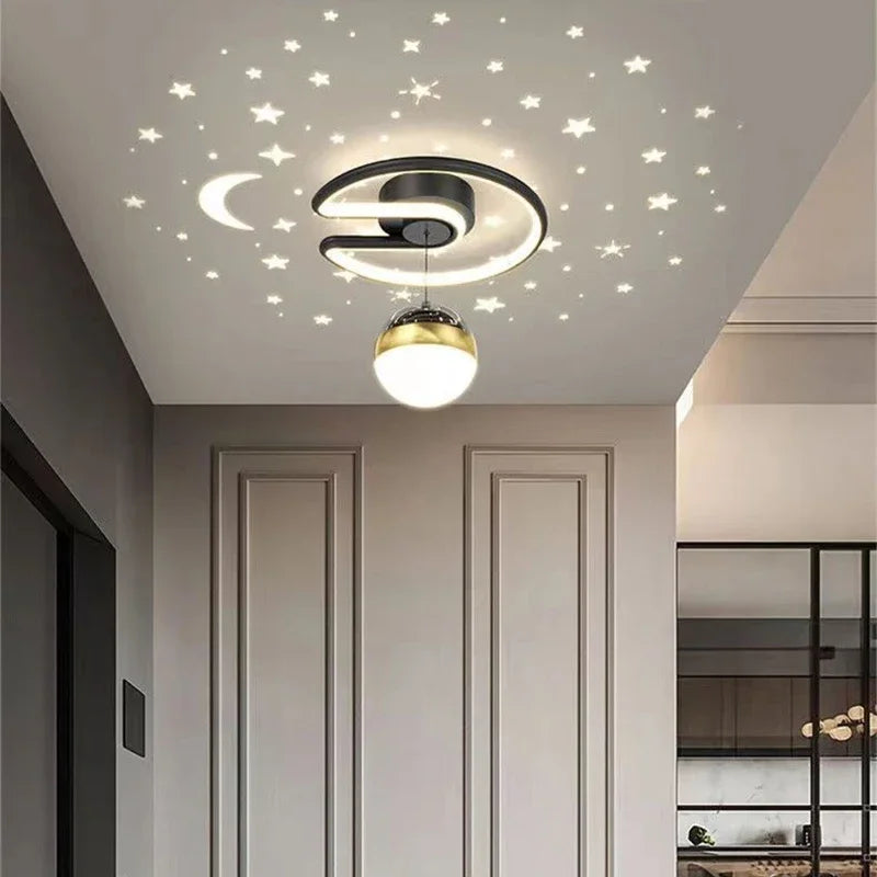 Starry Effect LED Ceiling Light Dimmable Room Lighting