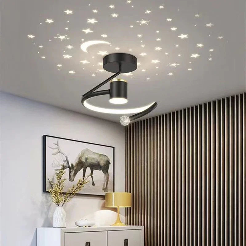 Starry Effect LED Ceiling Light Dimmable Room Lighting
