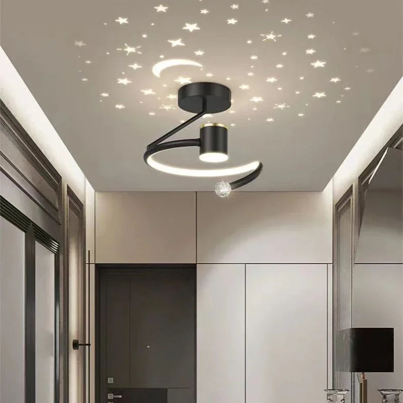 Starry Effect LED Ceiling Light Dimmable Room Lighting