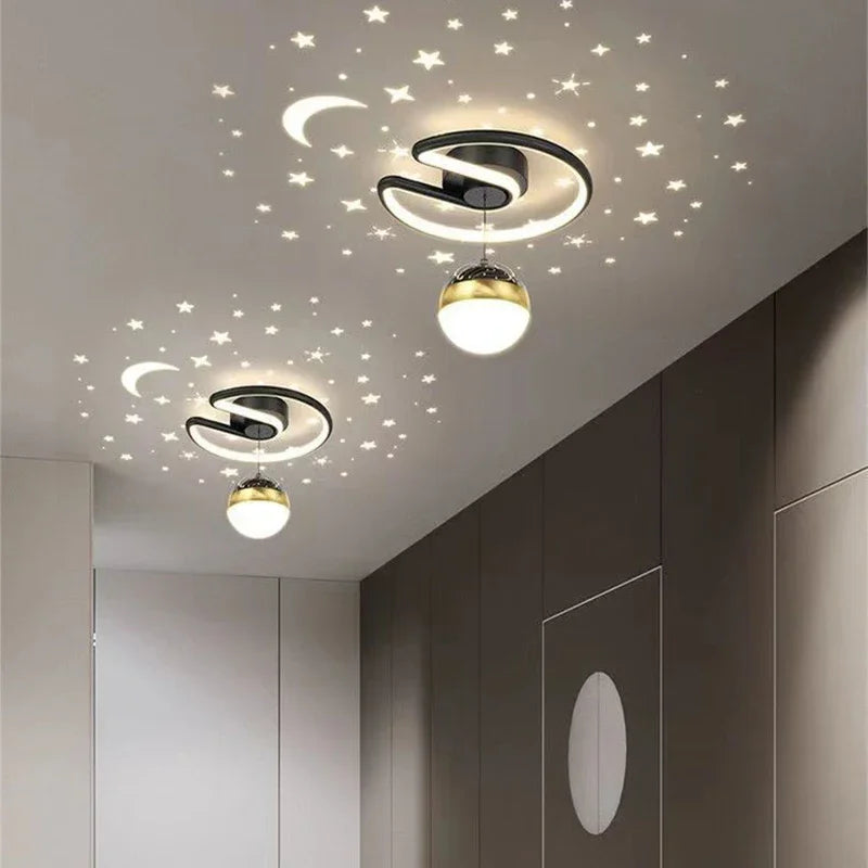 Starry Effect LED Ceiling Light Dimmable Room Lighting