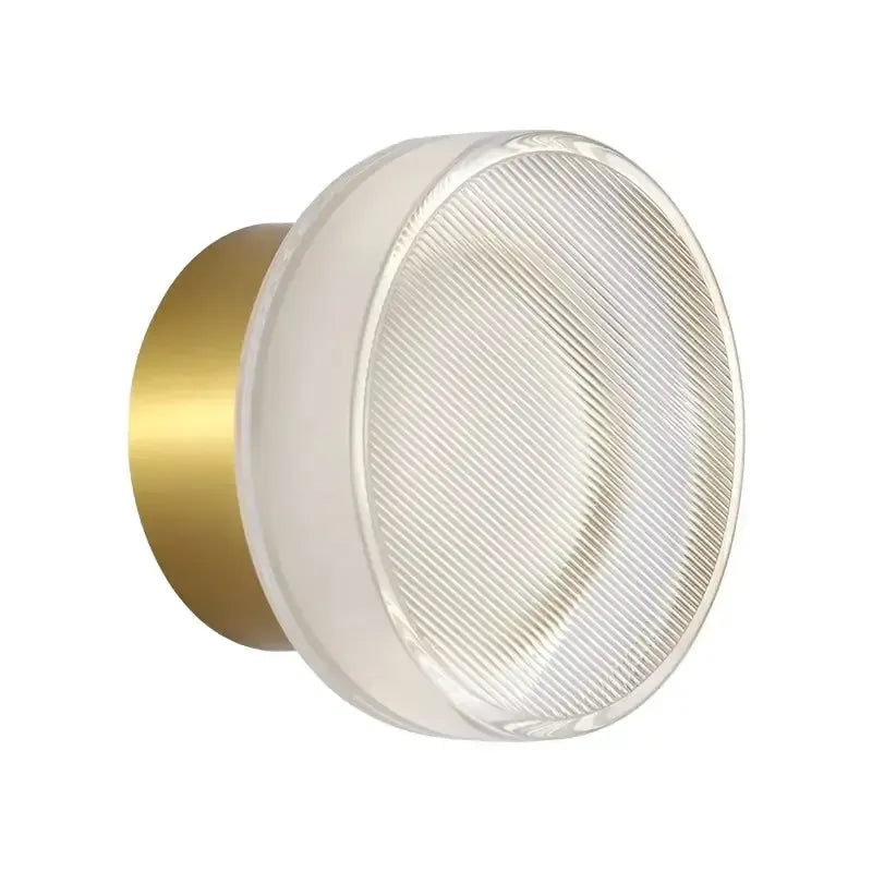 Nordic Round Wall Light – Modern LED Wall Lamp for Bedroom and Hallway