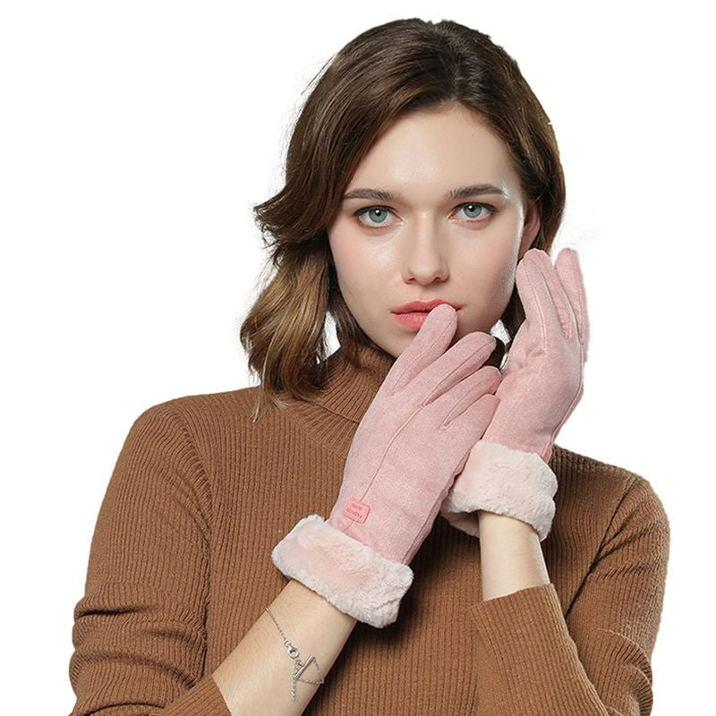 Women’s Rechargeable Heated Gloves Fast Warm-Up & All-Day Heat