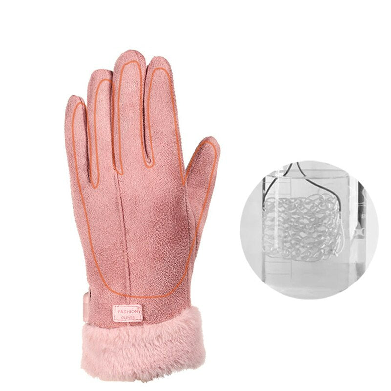 Women’s Rechargeable Heated Gloves Fast Warm-Up & All-Day Heat
