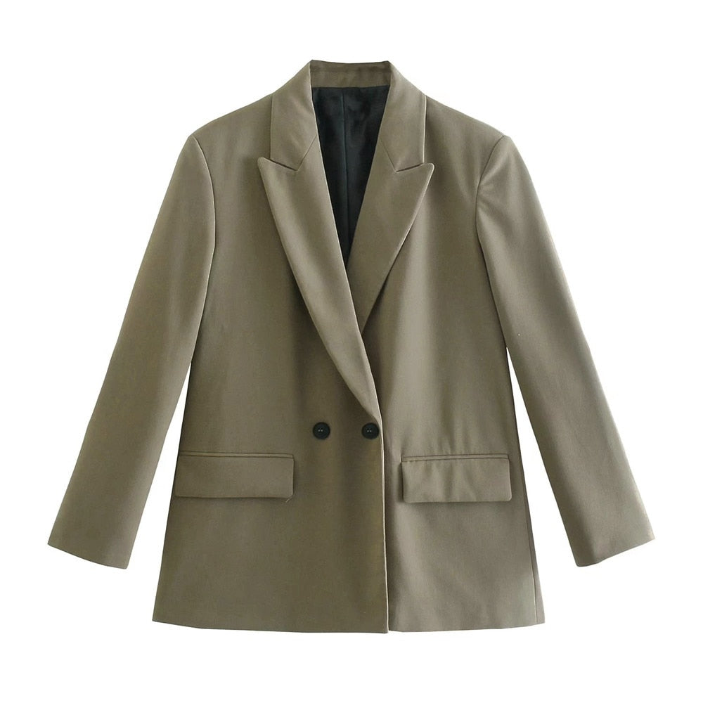 Women's Double-Breasted Blazer
