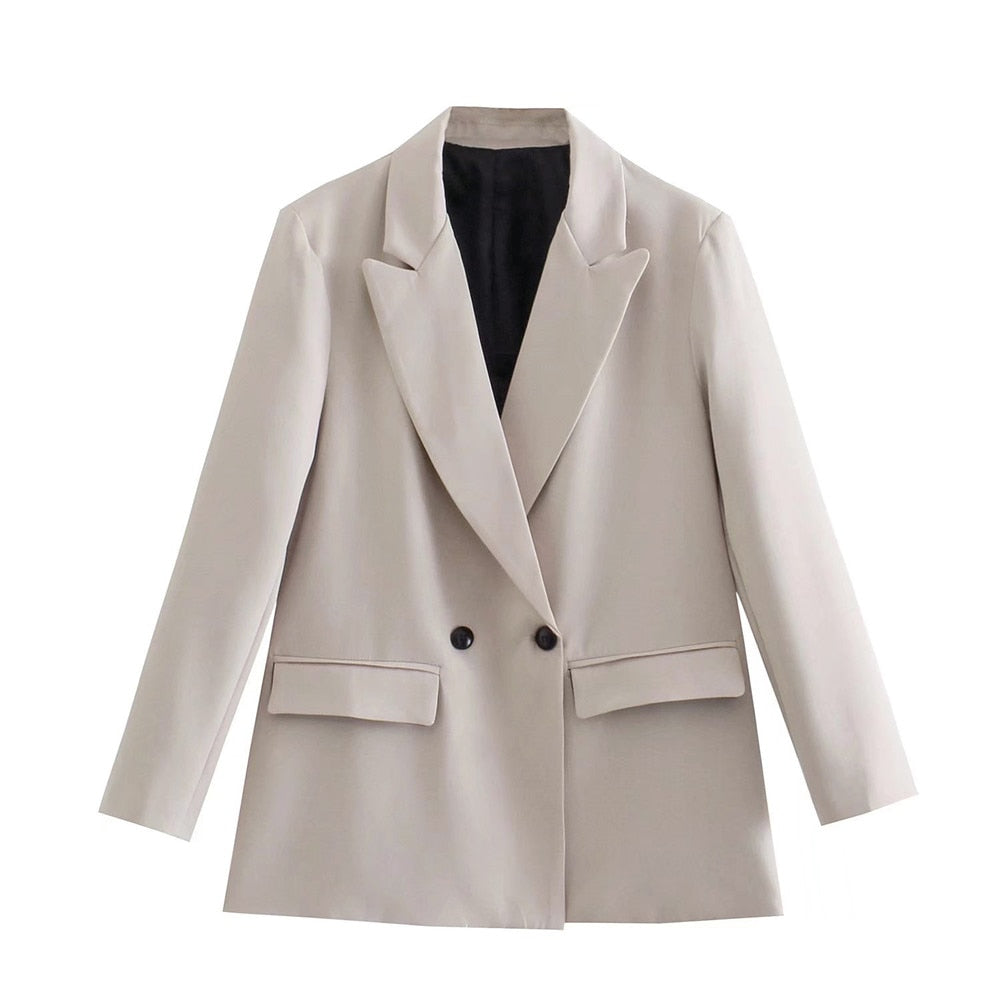 Women's Double-Breasted Blazer