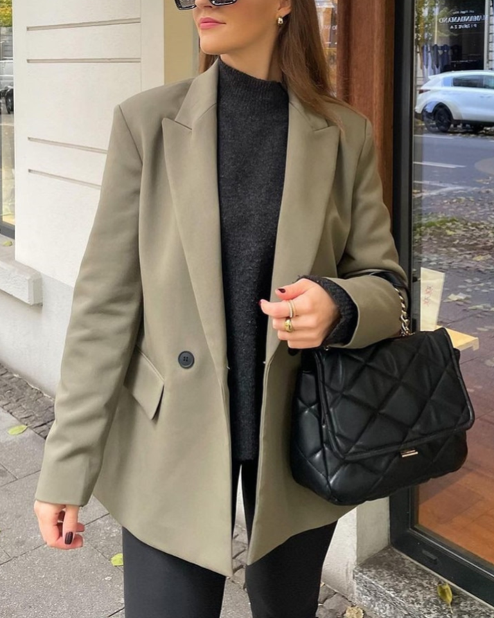 Women's Double-Breasted Blazer