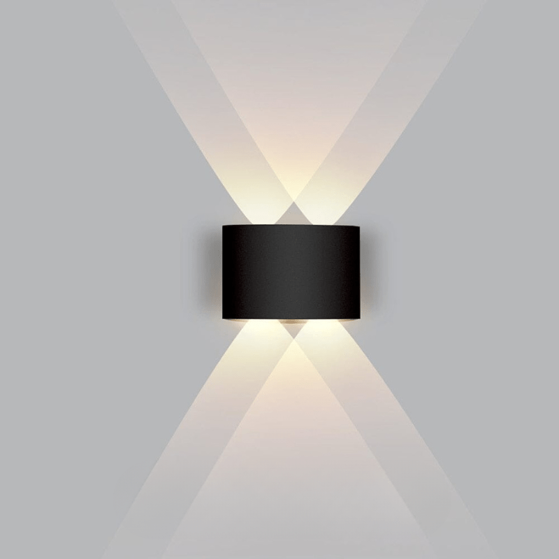 Waterproof LED Outdoor Wall Light – Slim Aluminium, Energy-Saving