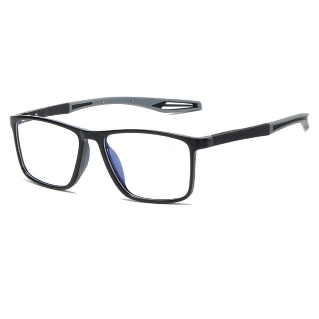 Blue Light Glasses Reading Rectangular Spring Hinge
