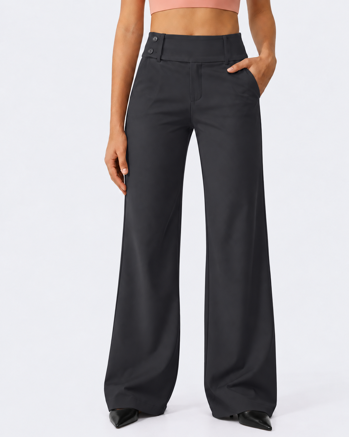 Everyday Stretch Trousers | High Waist & All-Day Comfort