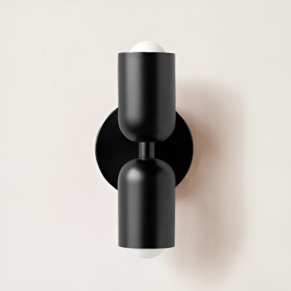 Hardwired LED Wall Lamp Contemporary Dual-Glow Design