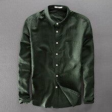Button-Front Shirt – Classic Long Sleeve
