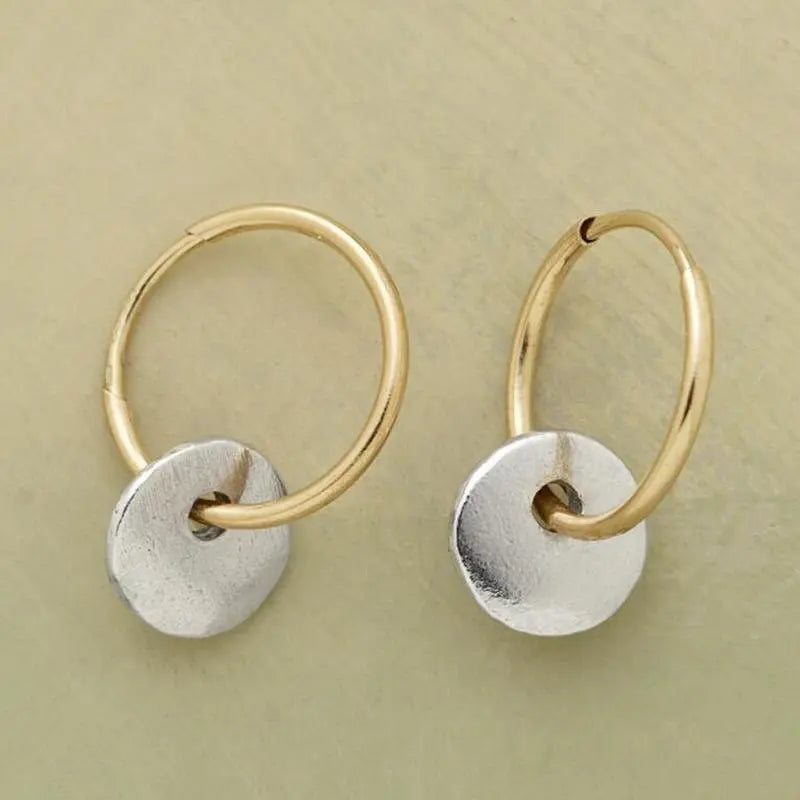 Elegant Silver Earrings with Refined Details