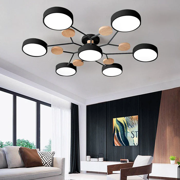 Modern LED Chandelier for the Living Room