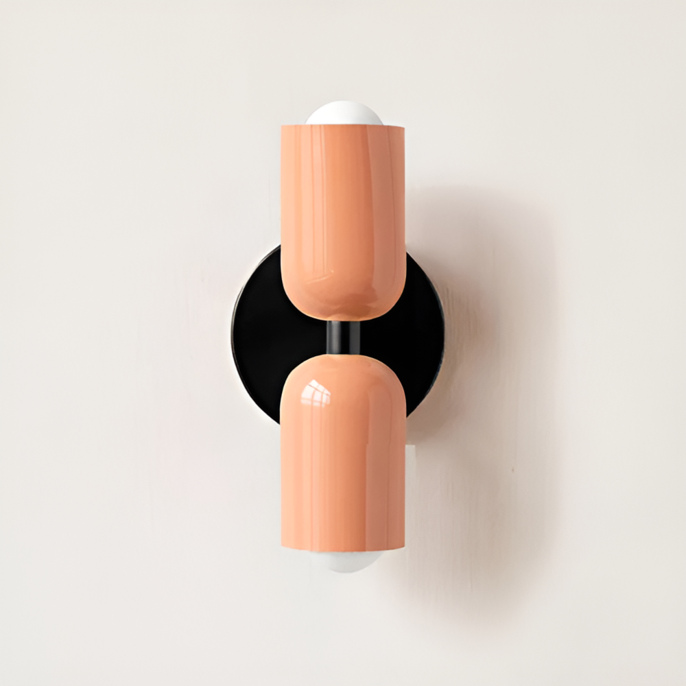 Hardwired LED Wall Lamp Contemporary Dual-Glow Design