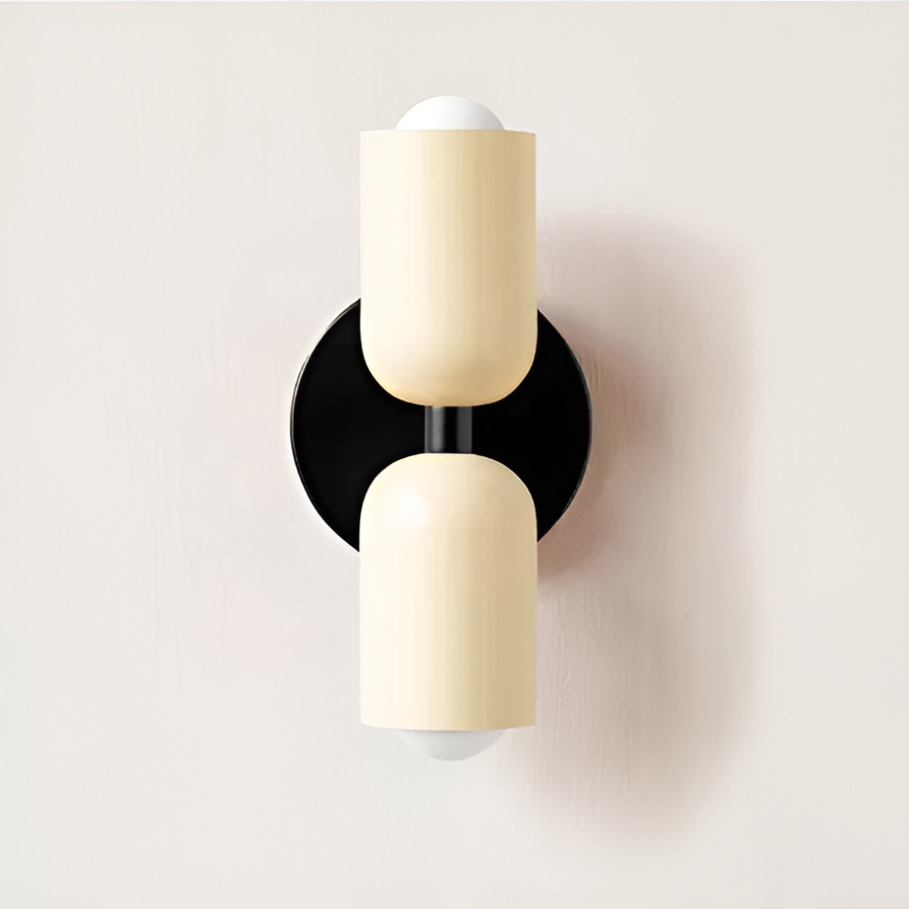 Hardwired LED Wall Lamp Contemporary Dual-Glow Design