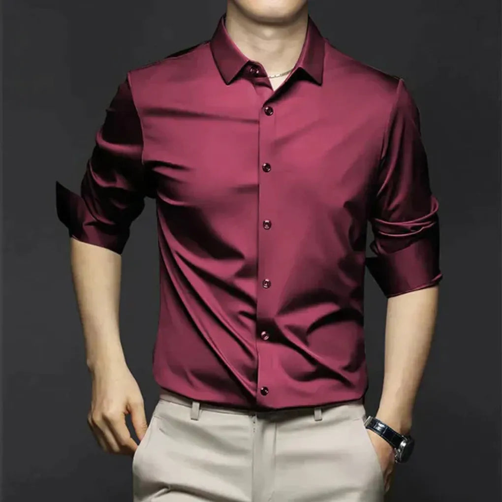 Men’s Wrinkle-Free Shirt – Stylish and Low-Maintenance