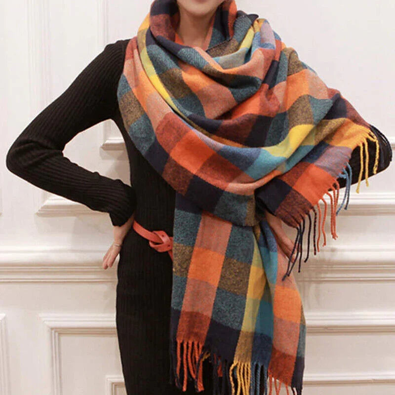 Luxe Women's Cashmere Scarf - Marlowe