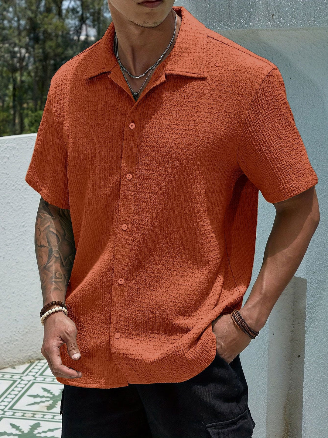 Summer Business Shirt for Men