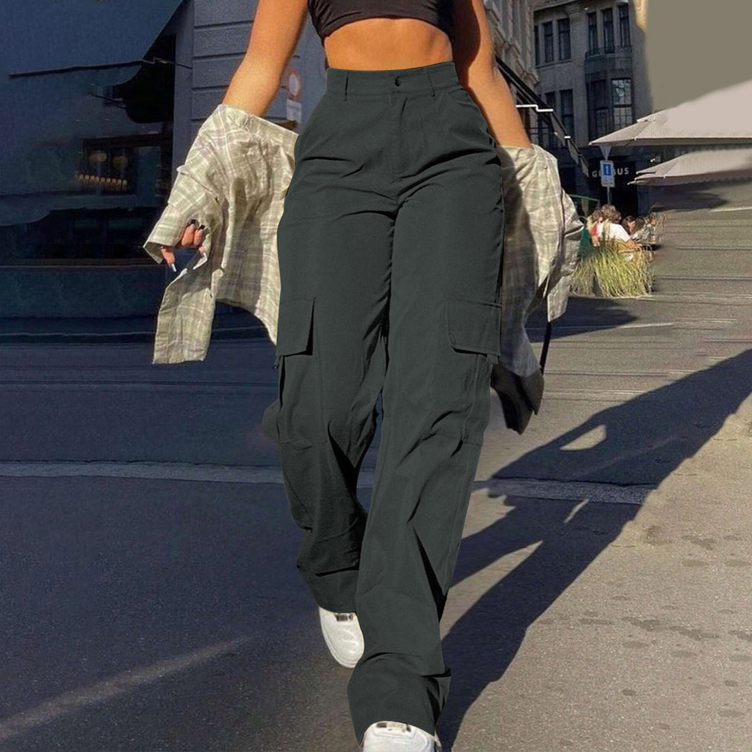 Women’s High Waisted Cargo Pants