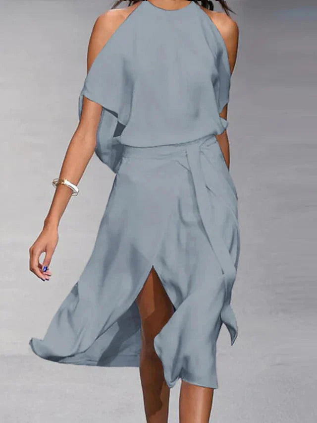 Draped Elegance Dress