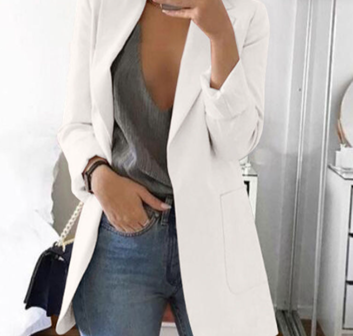Trendy Women's Blazer Coat - Elise