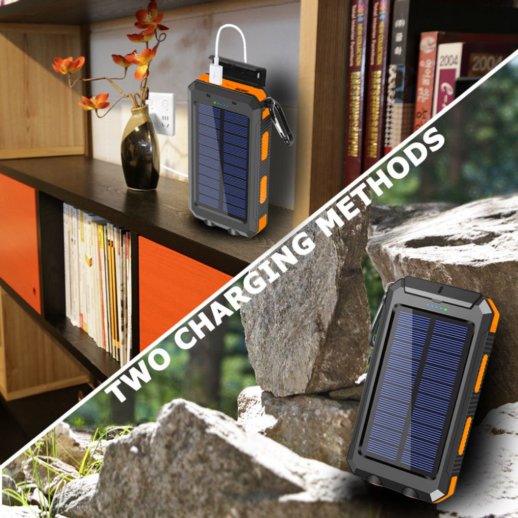 High-Capacity Solar Power Bank – 20,000mAh with Weather-Resistant Features