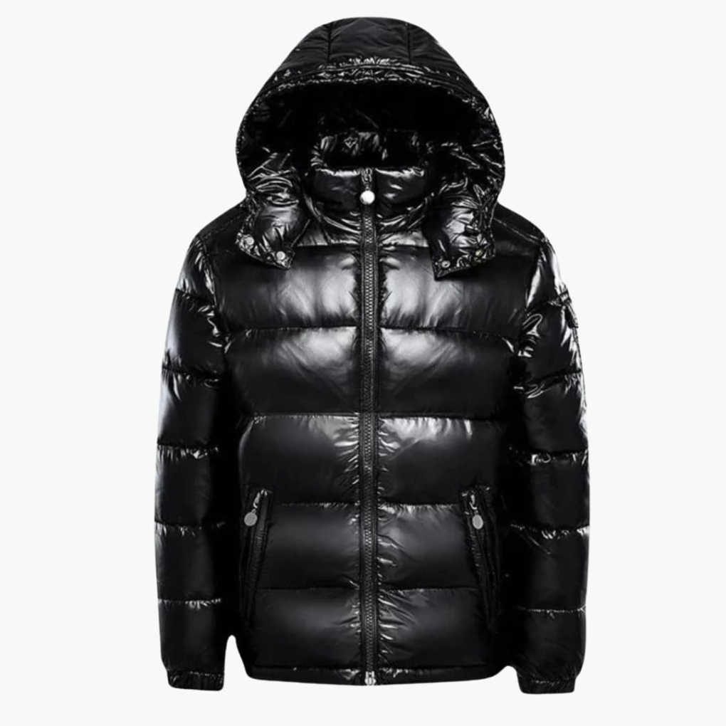 Unisex Puffer Jacket with Hood