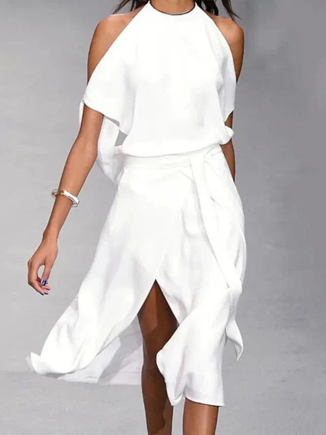 Draped Elegance Dress