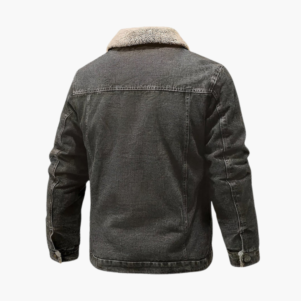 Men’s Fleece-Lined Denim Jacket